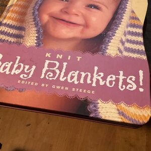BOOK Knit Baby Blankets! Edited by Gwen Steege